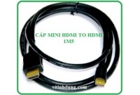 Cáp MINI HDMI TO HDMI DÀI 1M5